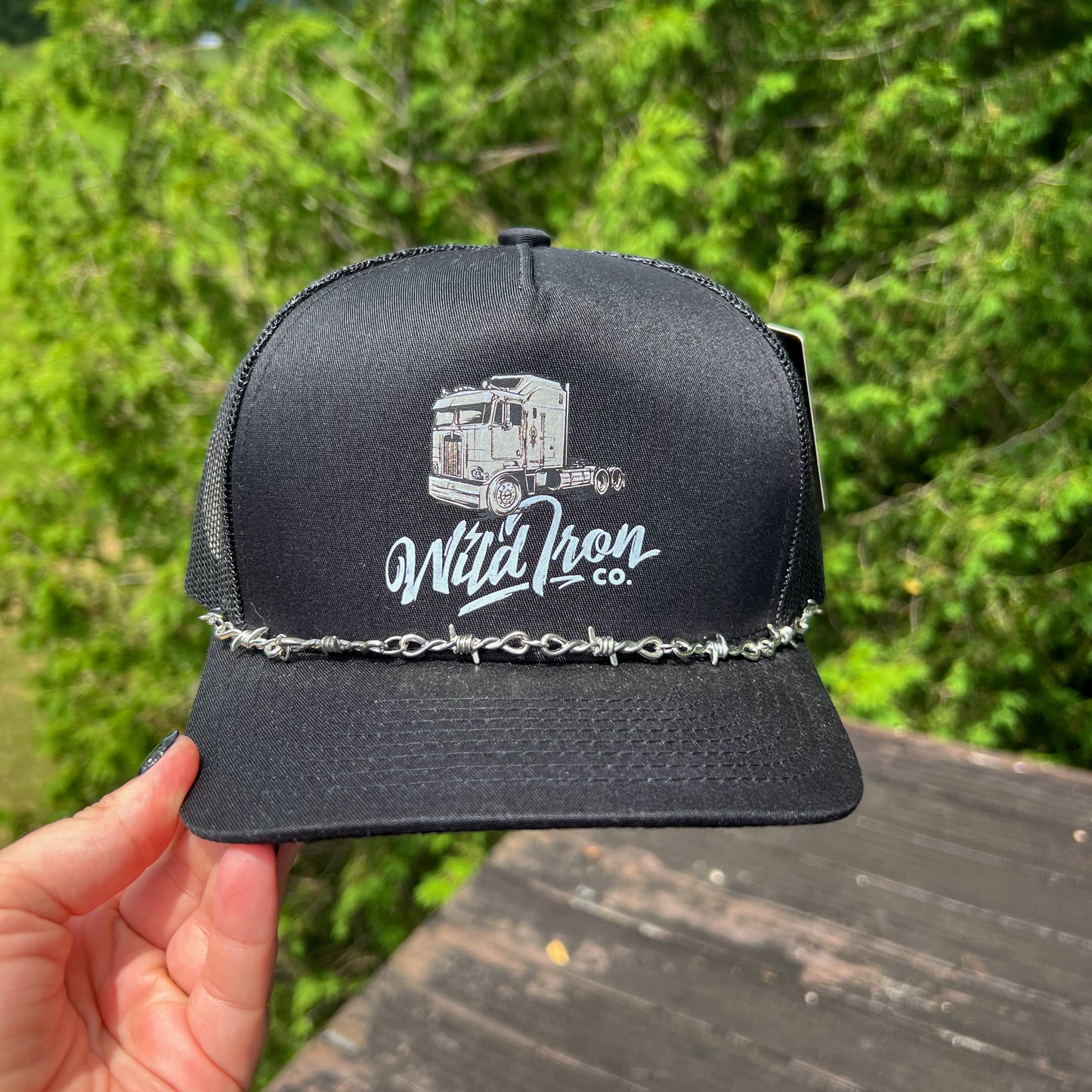 Barb Wire Hat Chain