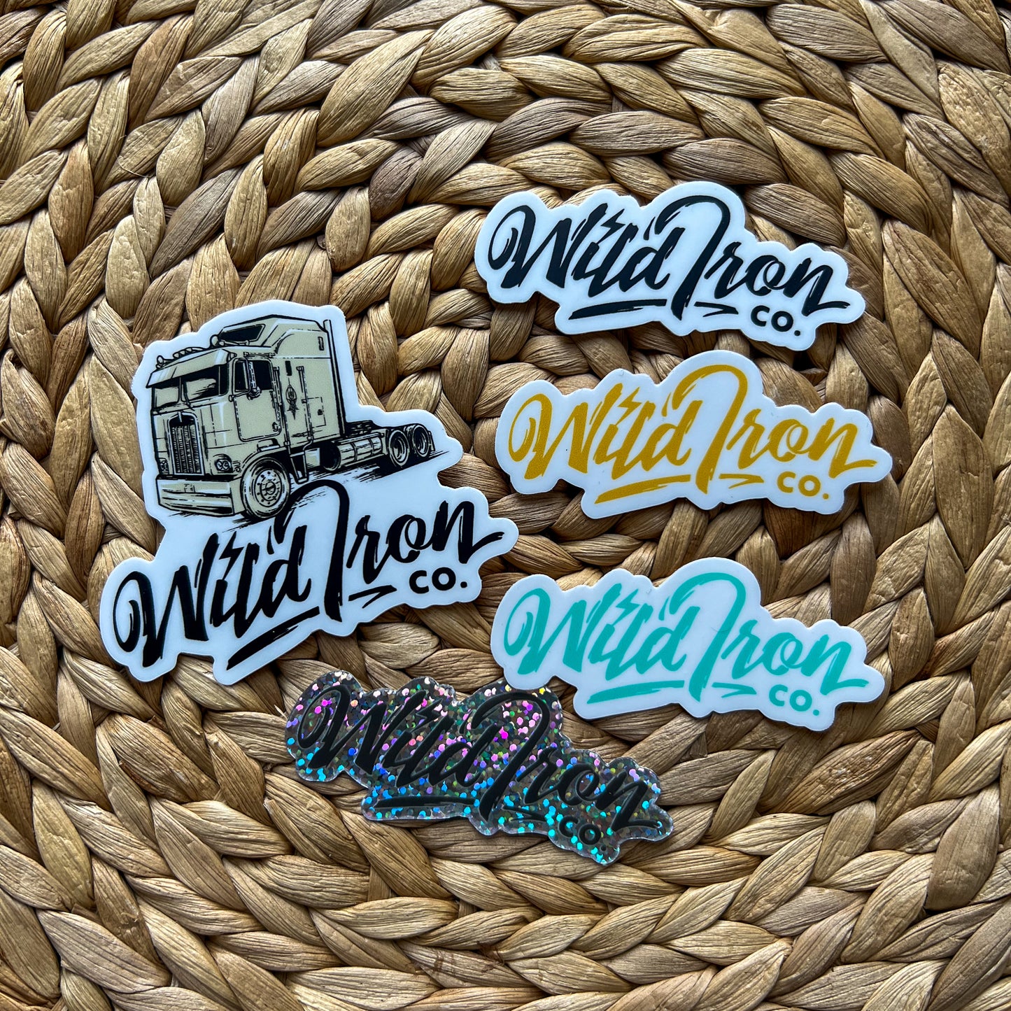 Wild Iron Co. Stickers