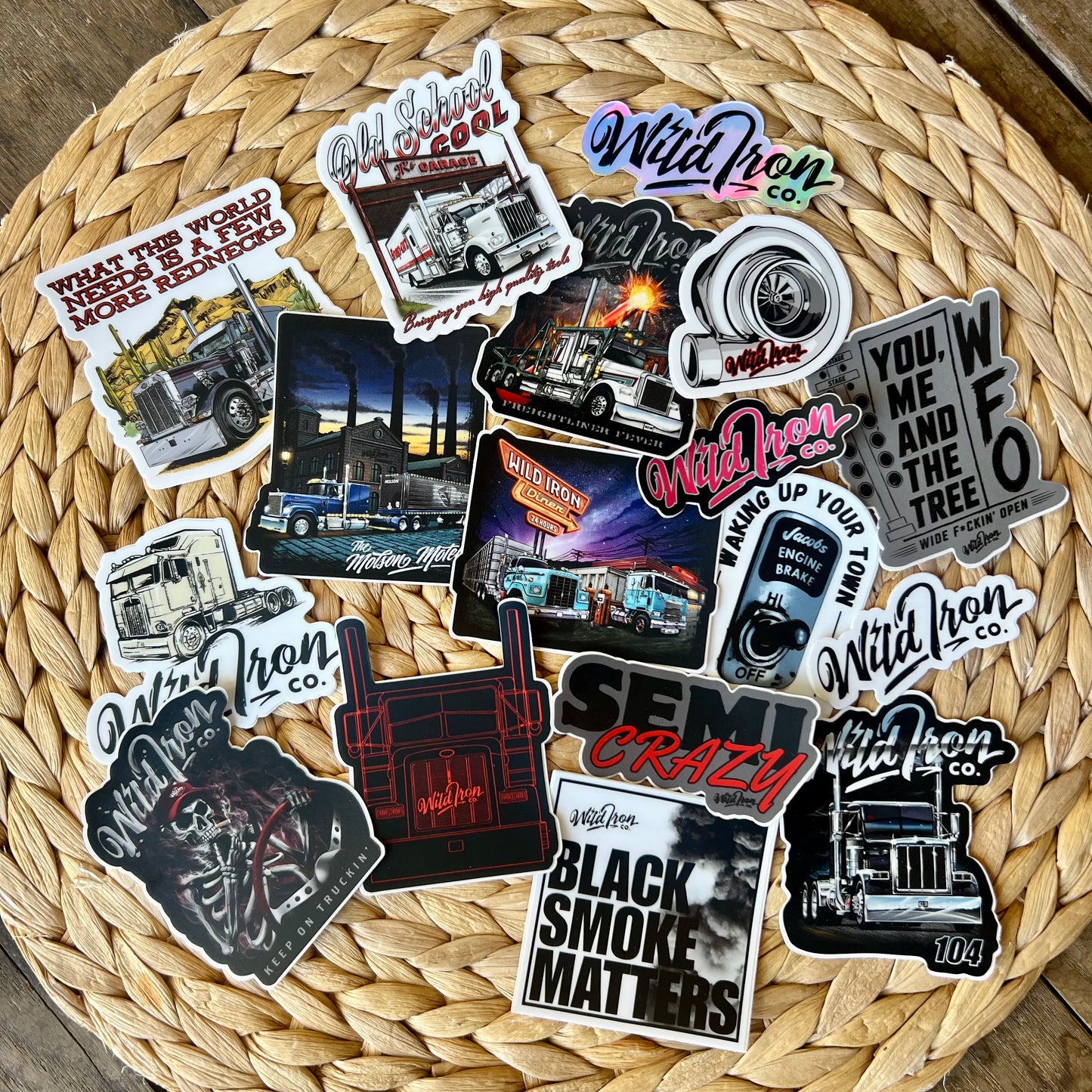 Wild Iron Mystery Sticker Pack