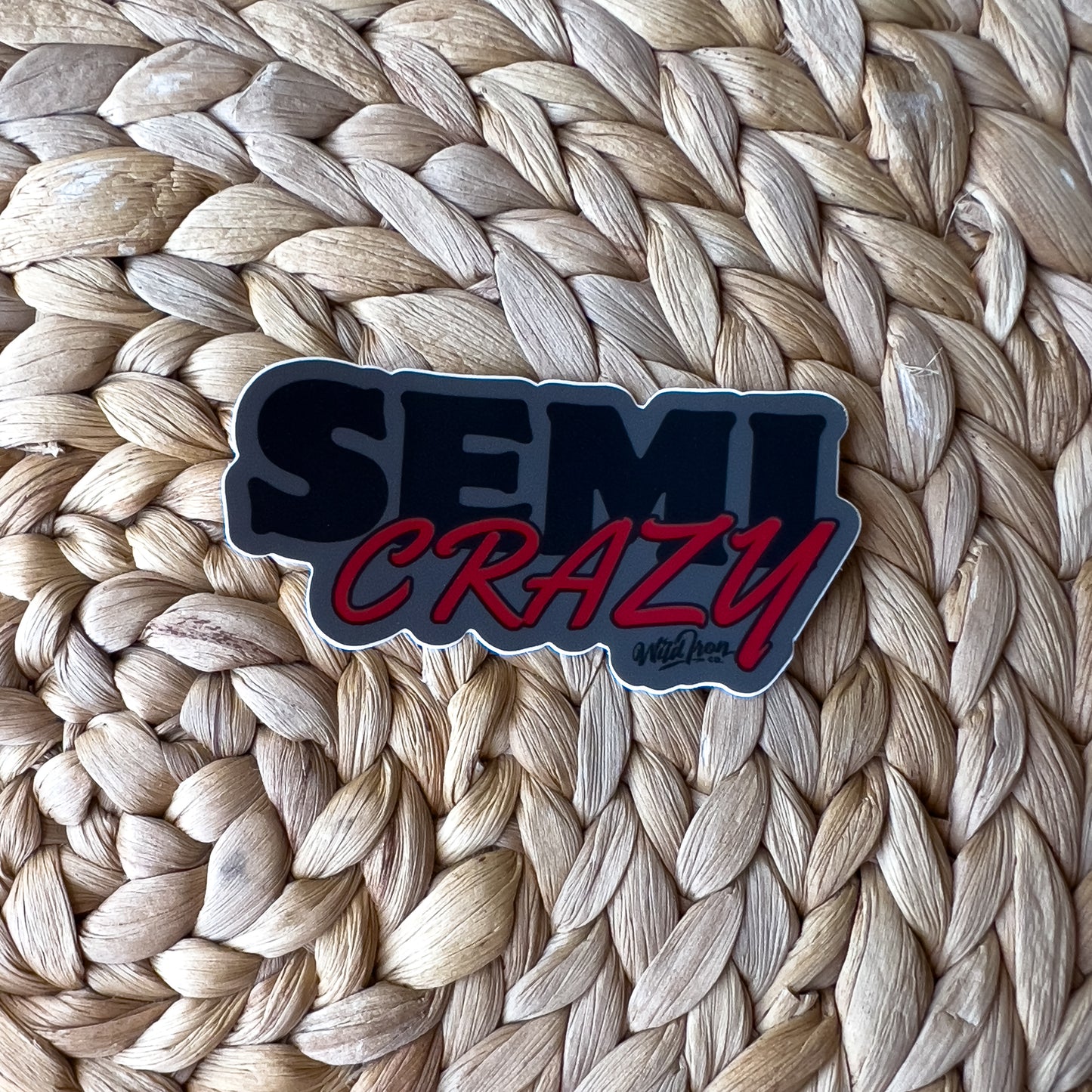 Wild Iron Co. Stickers