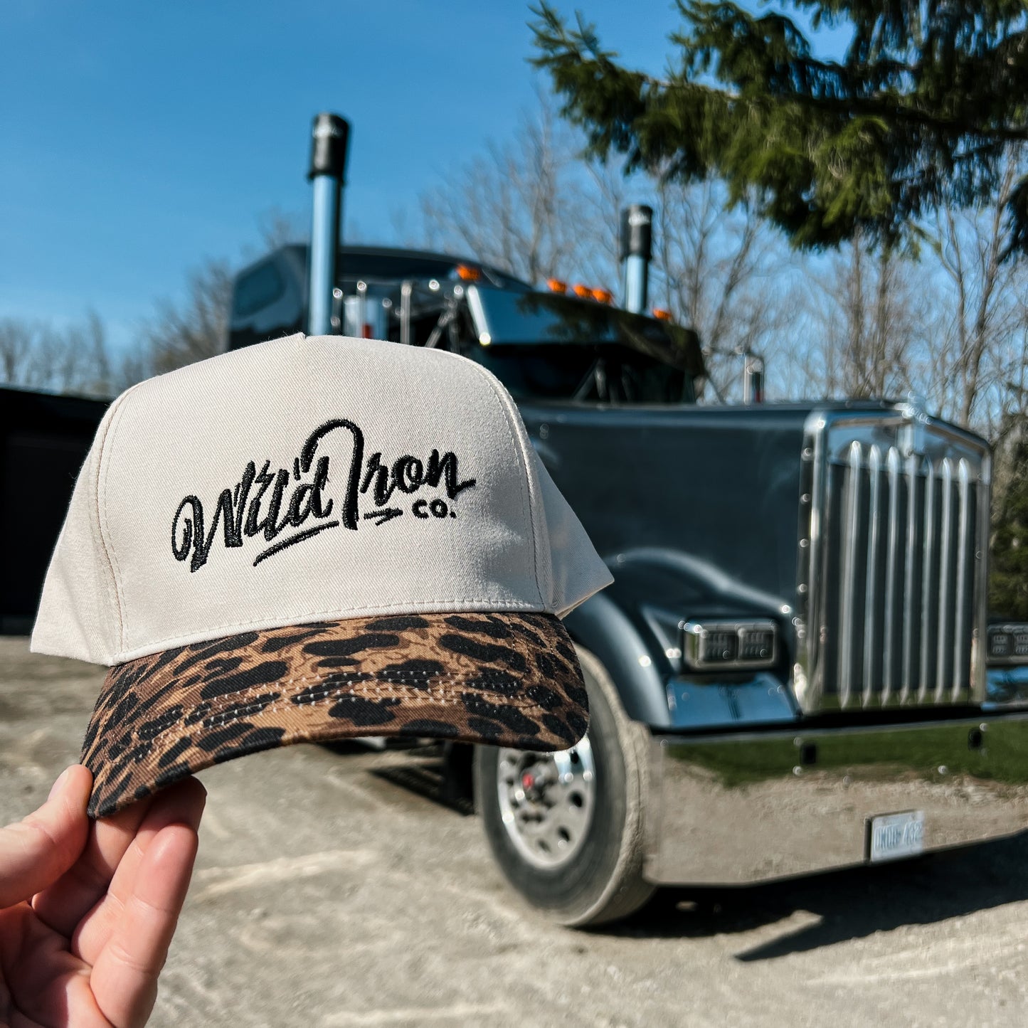 WILD Iron Leopard Trucker Hat 🐆